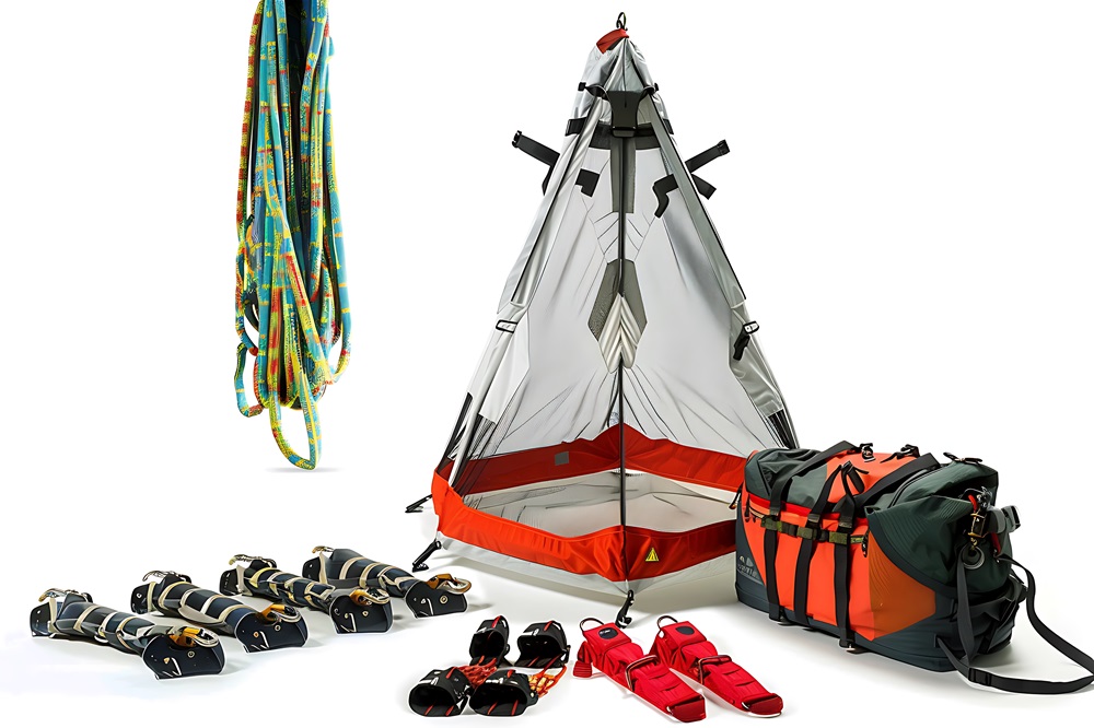 used camping tent